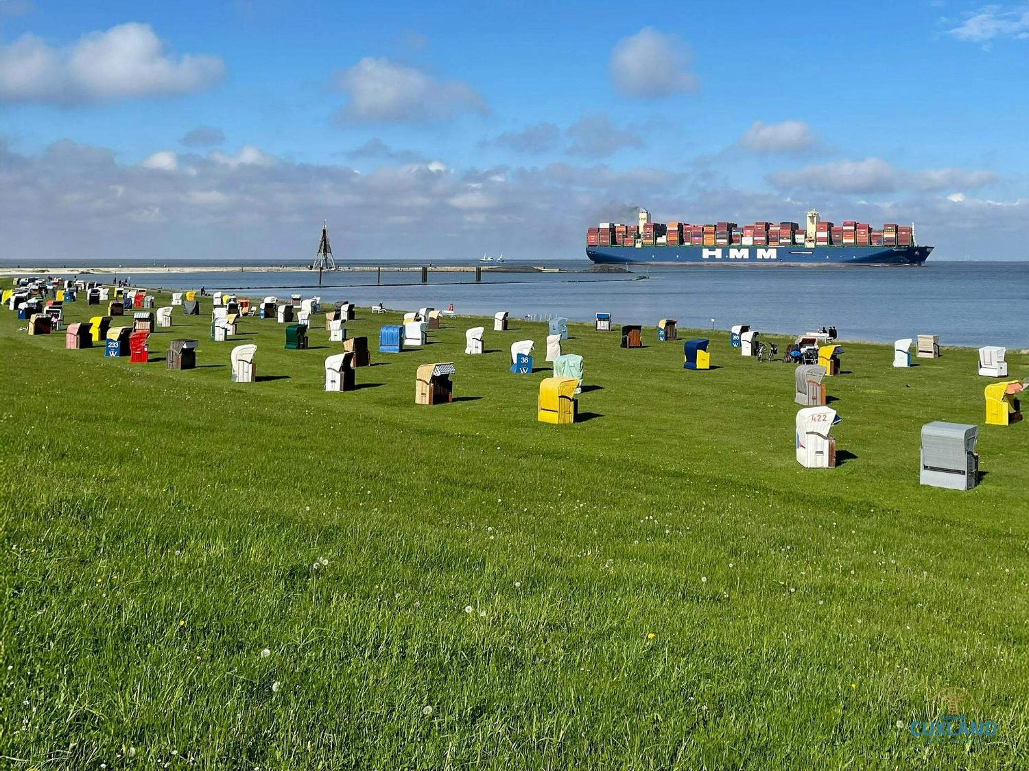 Haus Oceanic Doese Wohnung 1 Cuxhaven Exteriör bild
